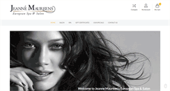 Desktop Screenshot of jeannemaureens.com